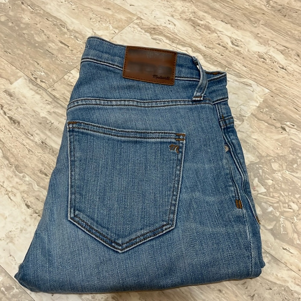 Madewell 9' high rise skinny size 27